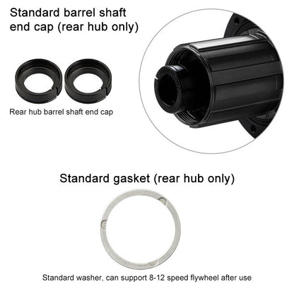 GUB 1421 Carbon Fiber Disc Bike Hub - free shipping - PMC Jewellery - Order now!