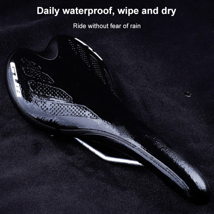 GUB 3083 Microfiber Leather Mountain Road Bike Saddle(Black) - Bicycle Saddle by GUB | Online Shopping South Africa | PMC Jewellery | Buy Now Pay Later Mobicred