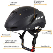 GUB Elite Unisex Adjustable Bicycle Riding Helmet, Size: L(Pearl White)