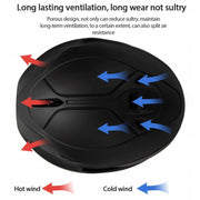 GUB Elite Unisex Adjustable Bicycle Riding Helmet, Size: L(Matte Black)