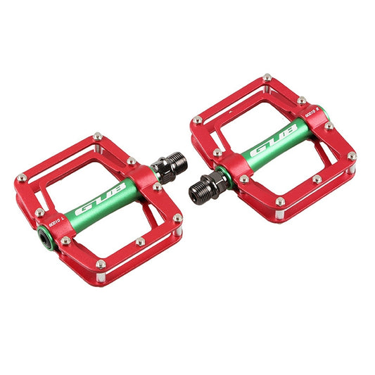GUB GC010 MTB Bicycle Pedals(Red) - free shipping - PMC Jewellery - Order now!