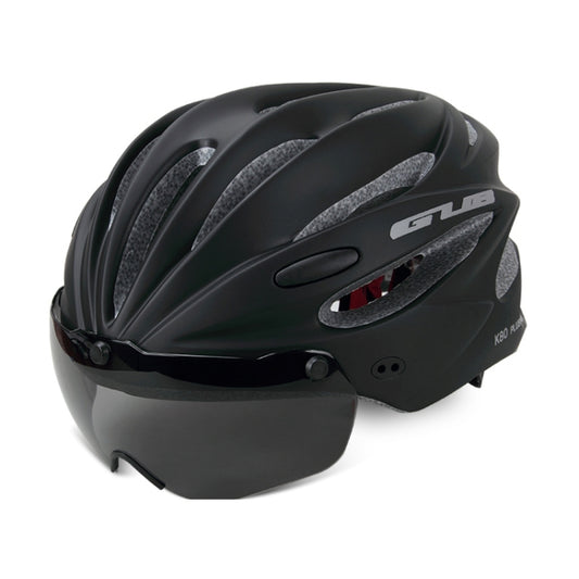 GUB K80 Plus Bike Helmet With Visor And Goggles(Black) - free shipping - PMC Jewellery - Order now!