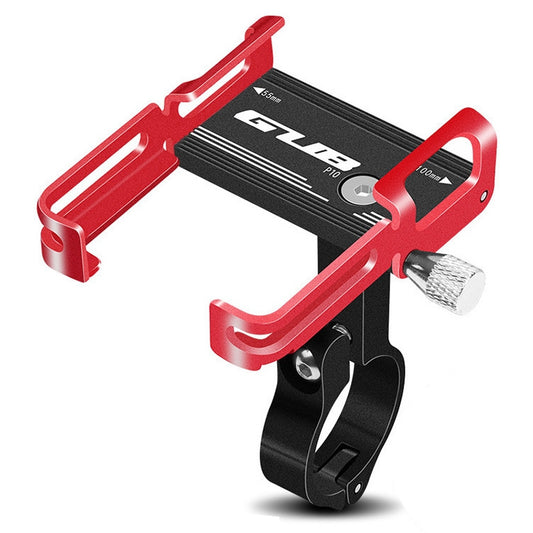 GUB P10 Aluminum Bike Phone Holder(Black Red) - free shipping - PMC Jewellery - Order now!