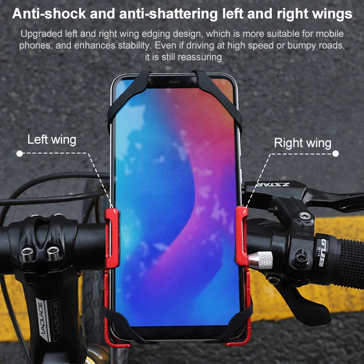 GUB P10 Aluminum Bike Phone Holder(Red) - free shipping - PMC TechLife - Order now!