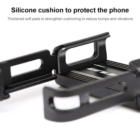 GUB P10 Aluminum Bike Phone Holder(Red)