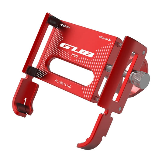 GUB P30 Aluminum Bike Phone Holder(Red) - free shipping - PMC Jewellery - Order now!