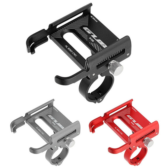 GUB P30 Aluminum Bike Phone Holder(Black)