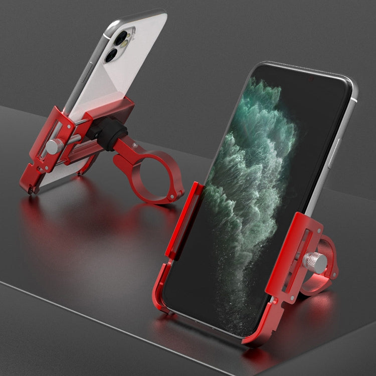 GUB P30 Aluminum Bike Phone Holder(Titanium Color) - Holders by GUB | Online Shopping South Africa | PMC TechLife | Buy Now Pay Later Mobicred