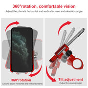 GUB P30 Aluminum Bike Phone Holder(Black)