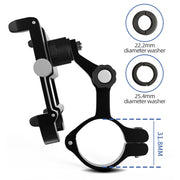 GUB Plus 11 Rotatable Bicycle Phone Holder(Black)