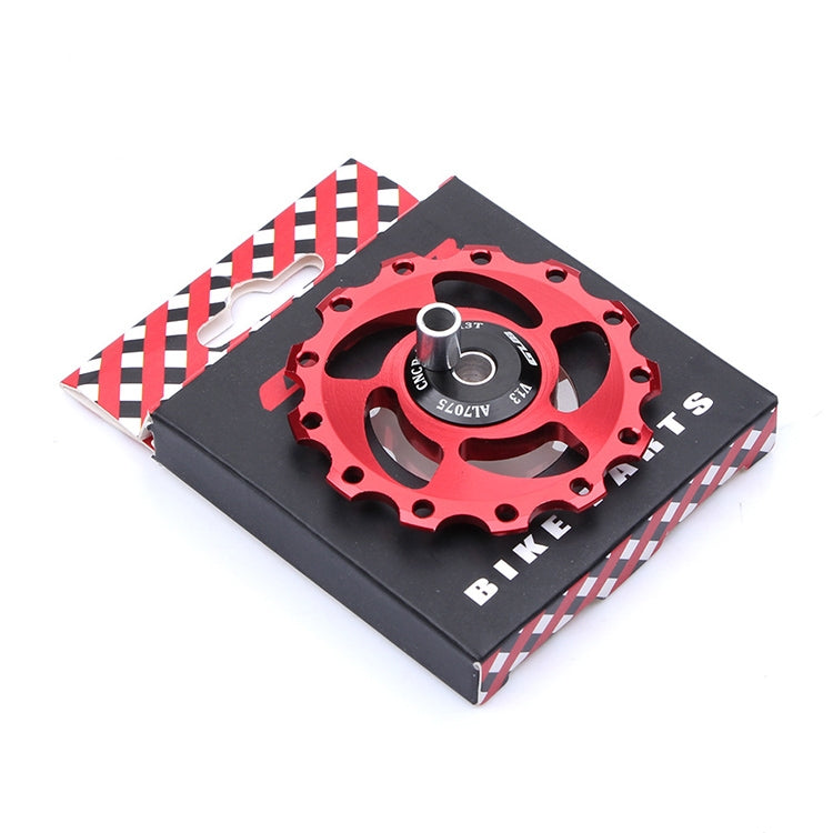 GUB V13 13T Bicycle Rear Derailleur Jockey Wheel (Black Red) - free shipping - PMc TechLife - Order now!