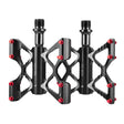 PROMEND PD-M56 1 Pair Mountain Bicycle Aluminum Alloy 3-Bearings Pedals (Black) - free shipping - PMc TechLife - Order now!