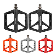 PROMEND PD-M42 1 Pair Mountain Bicycle Nylon High-speed Bearing Pedals(Red)