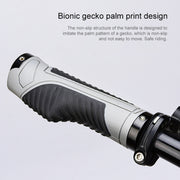 PROMEND GR-504 1 Pair TPR Ergonomic Ball Bicycle Grip Cover (Black Grey)
