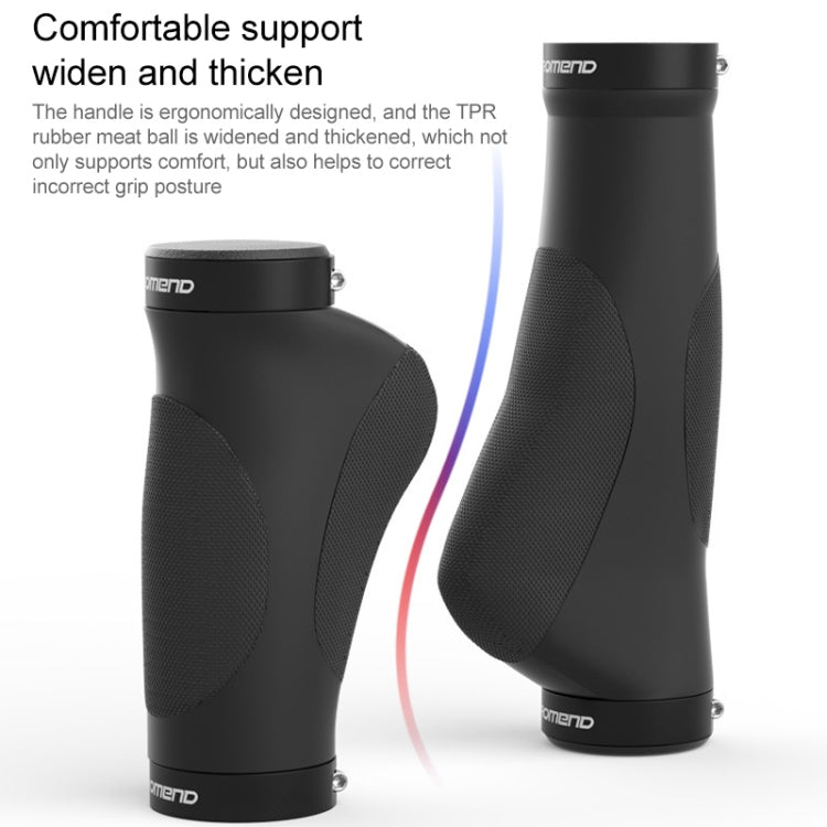 PROMEND GR-506 1 Pair Rubber Ergonomic Ball Bicycle Grip Cover (130mm+130mm) - Bicycle Grips by PROMEND | Online Shopping South Africa | PMc TechLife | Buy Now Pay Later Mobicred