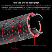 PROMEND GR-515 1 Pair Shock-absorbing Anti-skid Mountain Bike Grips Cover (Black)