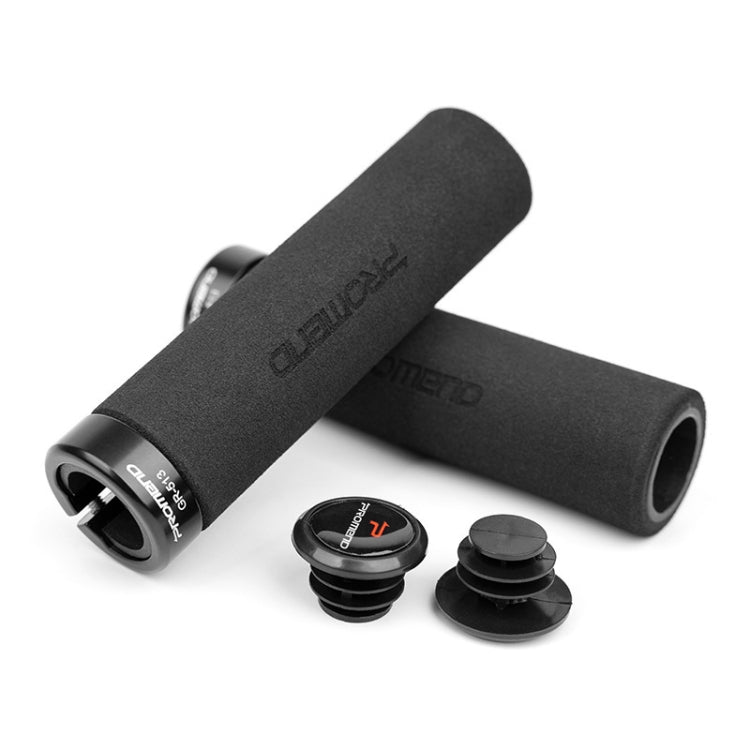 PROMEND GR-513 1 Pair Bicycle Antiskid Sweat-absorbing Sponge Grips Cover (Black) - Bicycle Grips by PROMEND | Online Shopping South Africa | PMc TechLife | Buy Now Pay Later Mobicred
