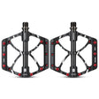 PROMEND PD-M52C 1 Pair Bicycle Aluminum Alloy + Carbon Fiber Tube Bearing Pedals (Black) - free shipping - PMc TechLife - Order now!