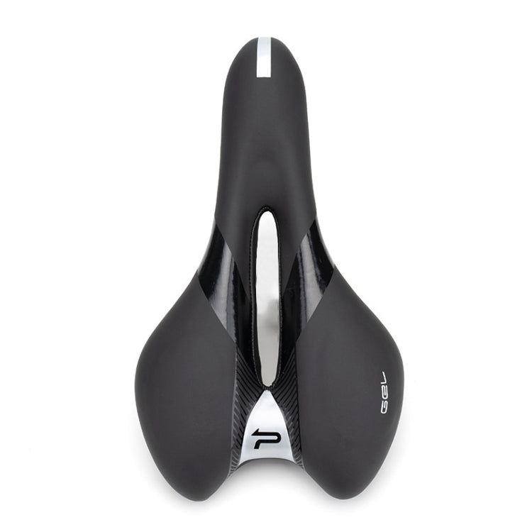 PROMEND SD-567 Hollow Breathable Silicone Racing Bicycle Saddle(Black White) - free shipping - PMc TechLife - Order now!