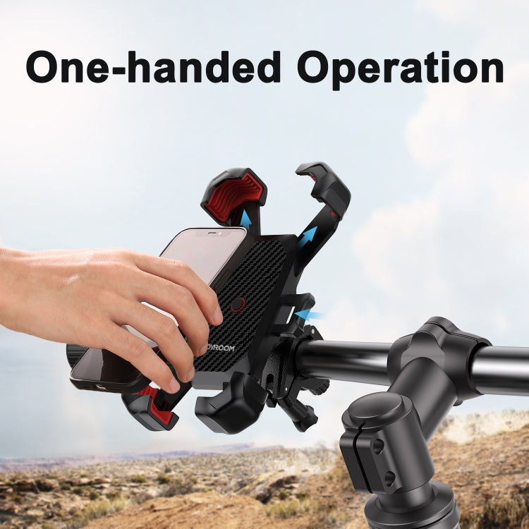 JOYROOM JR-ZS288 Bike Mobile Phone Mount Holder (Black) - Holders by JOYROOM | Online Shopping South Africa | PMC Jewellery | Buy Now Pay Later Mobicred