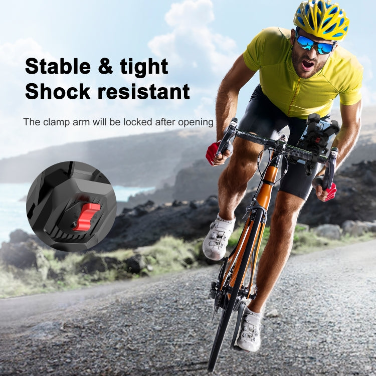 JOYROOM JR-ZS288 Bike Mobile Phone Mount Holder (Black) - Holders by JOYROOM | Online Shopping South Africa | PMC Jewellery | Buy Now Pay Later Mobicred