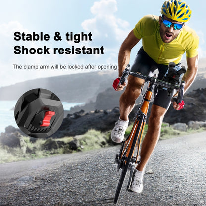 JOYROOM JR-ZS288 Bike Mobile Phone Mount Holder (Black) - Holders by JOYROOM | Online Shopping South Africa | PMC Jewellery | Buy Now Pay Later Mobicred