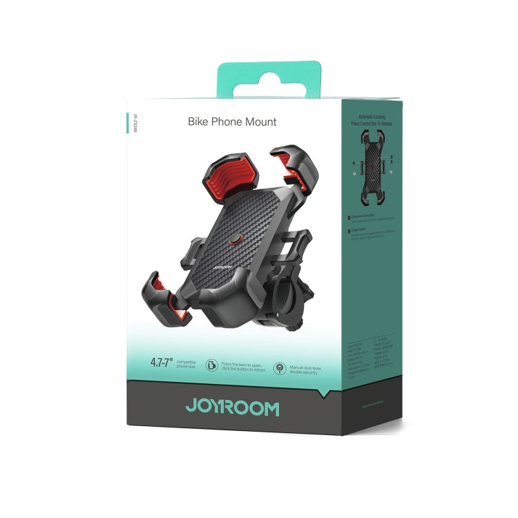 JOYROOM JR-ZS288 Bike Mobile Phone Mount Holder (Black) - Holders by JOYROOM | Online Shopping South Africa | PMC Jewellery | Buy Now Pay Later Mobicred