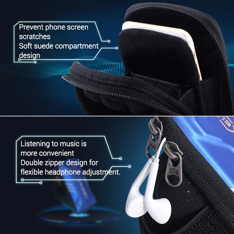 Neoprene Sports Armband Waterproof Phone Bag for Smartphones 5-6 inch - free shipping - PMC Jewellery - Order now!