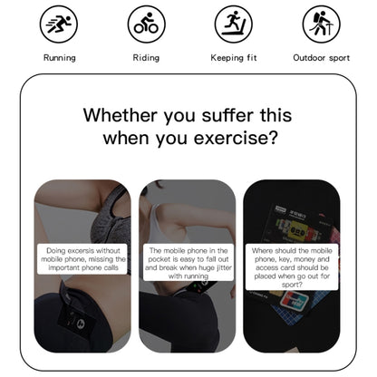 Yesido WB12 Outdoor Sports Running Phone Arm Bag (Grey) - Other by Yesido | Online Shopping South Africa | PMC Jewellery | Buy Now Pay Later Mobicred