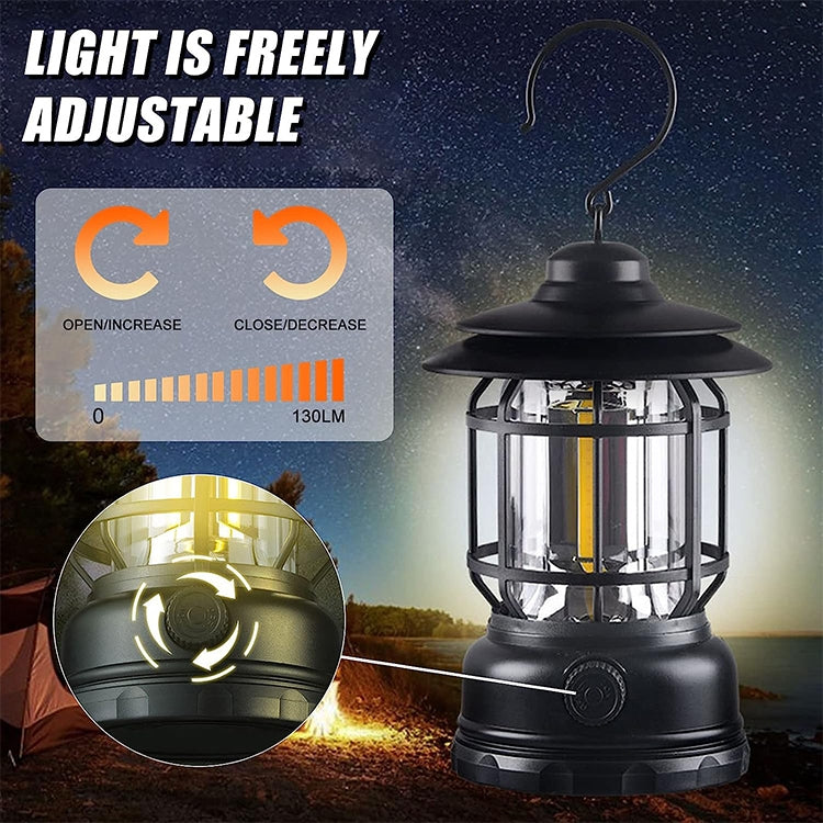 AOTU YT1030 Outdoor Retro Camping Light Emergency Hand Lamp(Green) - Camping Lighting by AOTU | Online Shopping South Africa | PMC Jewellery | Buy Now Pay Later Mobicred