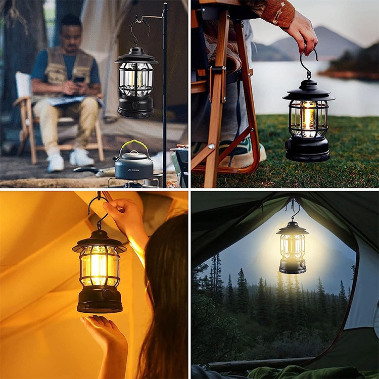 AOTU YT1030 Outdoor Retro Camping Light Emergency Hand Lamp(Green) - Camping Lighting by AOTU | Online Shopping South Africa | PMC Jewellery | Buy Now Pay Later Mobicred