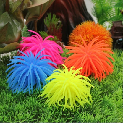 Aquarium Articles Decoration TPR Simulation Sea Urchin Ball Coral, Size: M, Diameter: 10cm(Green) - free shipping - PMC Jewellery - Order now!