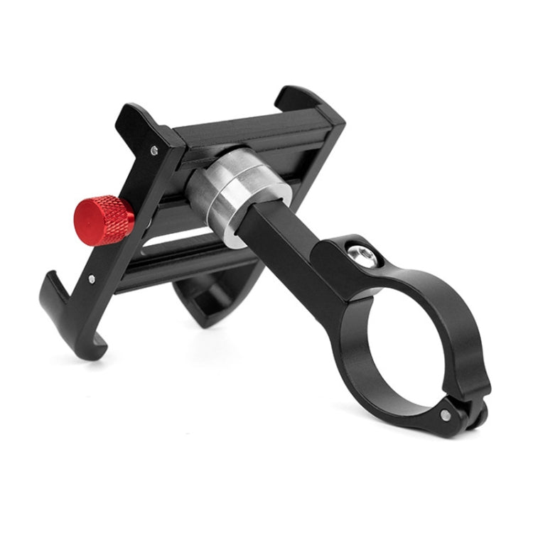 PROMEND SJJ-275 Bicycle Aluminum Alloy Phone Holder for Handlebar (Titanium Color) - Holders by PROMEND | Online Shopping South Africa | PMC TechLife | Buy Now Pay Later Mobicred