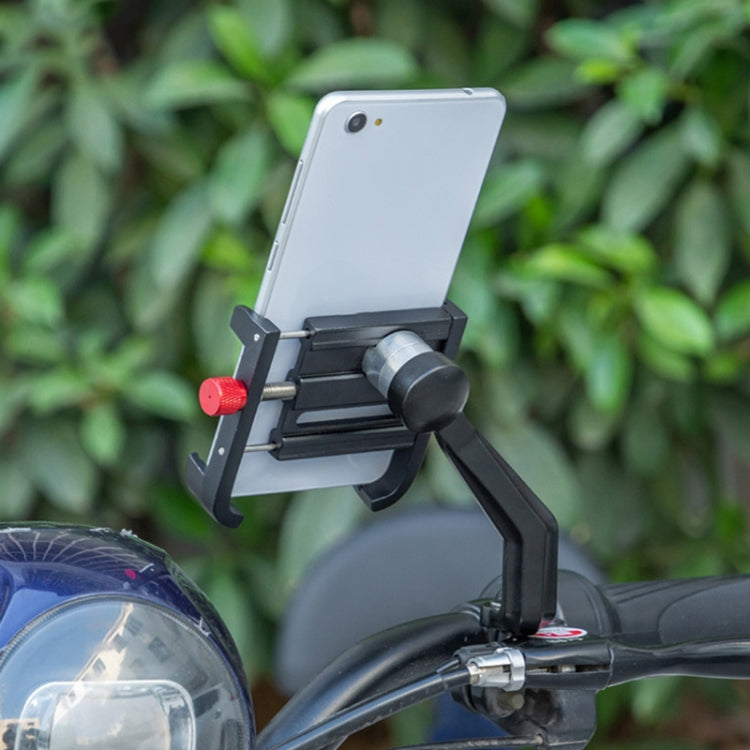 PROMEND SJJ-275E Bicycle Aluminum Alloy Phone Holder for Handlebar (Red) - free shipping - PMC TechLife - Order now!