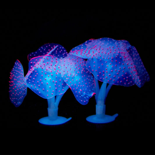 Aquarium Articles Decoration Silicone Simulation Fluorescent Sucker Jellyfish, Size: 10*10*9cm(Pink) - free shipping - PMC Jewellery - Order now!