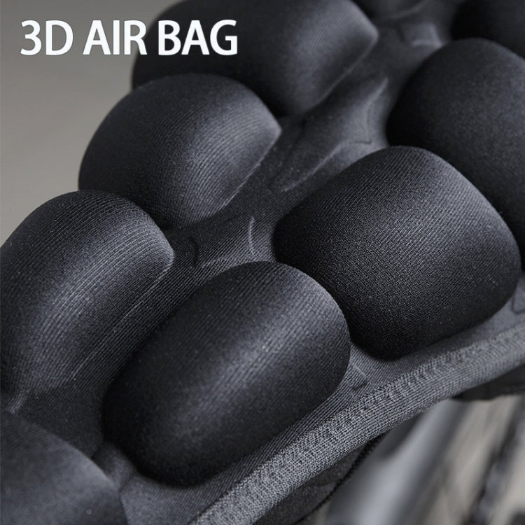 BC-203 2.0 M Size Bicycle Foldable Inflatable Airbag Cushion Seat Cover with Inflator (Black) - Others by PMC TechLife | Online Shopping South Africa | PMC TechLife