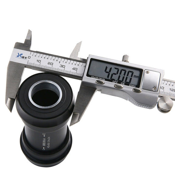 BB30 Press Fit Style Bottom Bracket Fits 68-73mm for SHIMANO, Prowheel, SRAM GXP Mountain Bike(Black)