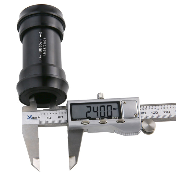 BB30 Press Fit Style Bottom Bracket Fits 68-73mm for SHIMANO, Prowheel, SRAM GXP Mountain Bike(Black)