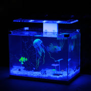 Aquarium Articles Decoration Silicone Simulation Fluorescent Sucker Jellyfish, Size: 8*20cm(Green)
