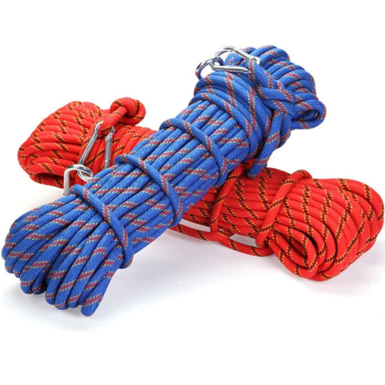 Climbing Auxiliary Rope Static Rope Safety Rescue Rope, Length: 10m Diameter: 10mm(Red) - Paratroopers Ropes by PMC Jewellery | Online Shopping South Africa | PMC Jewellery | Buy Now Pay Later Mobicred