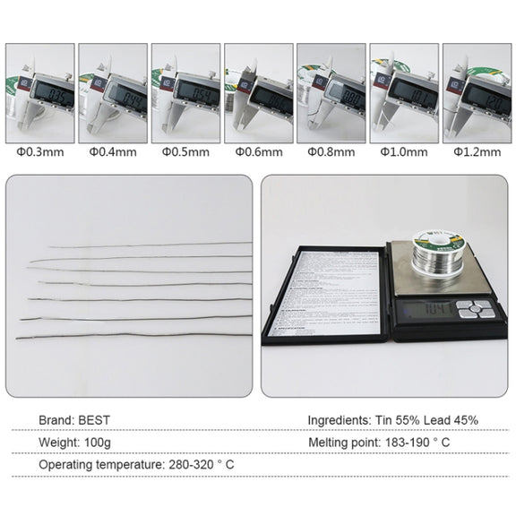 BEST 0.6mm  100g welding wire