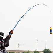 32cm Portable Telescopic Sea Fishing Rod Mini Fishing Pole, Extended Length : 1.5m, Black Tube-type Reel Seat