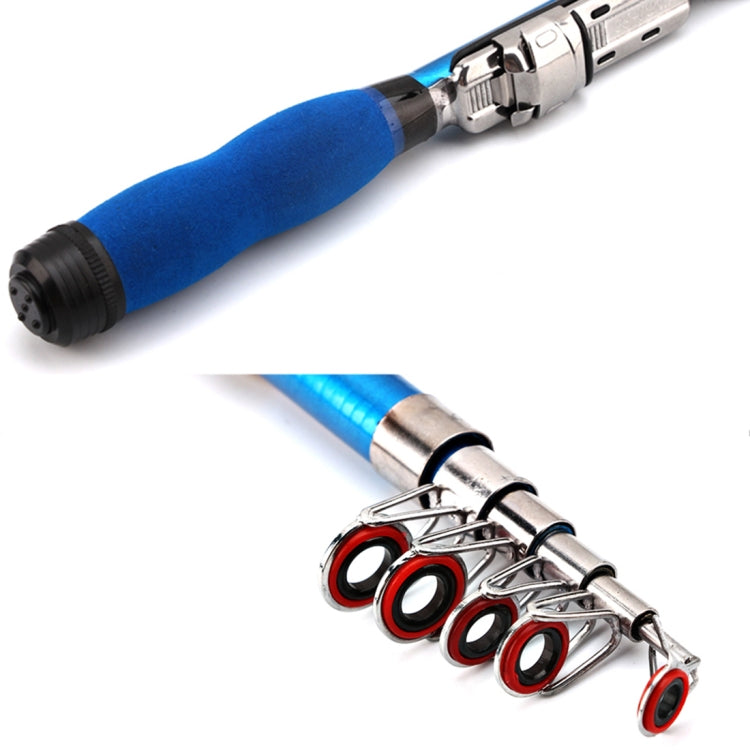 30cm Portable Telescopic Sea Fishing Rod Mini Fishing Pole, Extended Length : 1.0m, Blue Clip Reel Seat - free shipping - PMC TechLife - Order now!