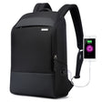 Bopai 751-006881 Business Anti-theft Waterproof Large Capacity Double Shoulder Bag,with USB Charging Port, Size: 30x14x44cm(Black) - free shipping - PMC TechLife - Order now!