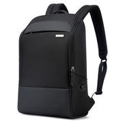 Bopai 751-006881 Business Anti-theft Water-resistant Large Capacity Double Shoulder Bag,with USB Charging Port, Size: 30x14x44cm(Black)