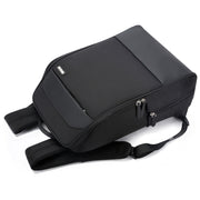 Bopai 751-006881 Business Anti-theft Water-resistant Large Capacity Double Shoulder Bag,with USB Charging Port, Size: 30x14x44cm(Black)