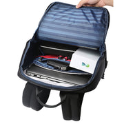 Bopai 751-006881 Business Anti-theft Water-resistant Large Capacity Double Shoulder Bag,with USB Charging Port, Size: 30x14x44cm(Black)