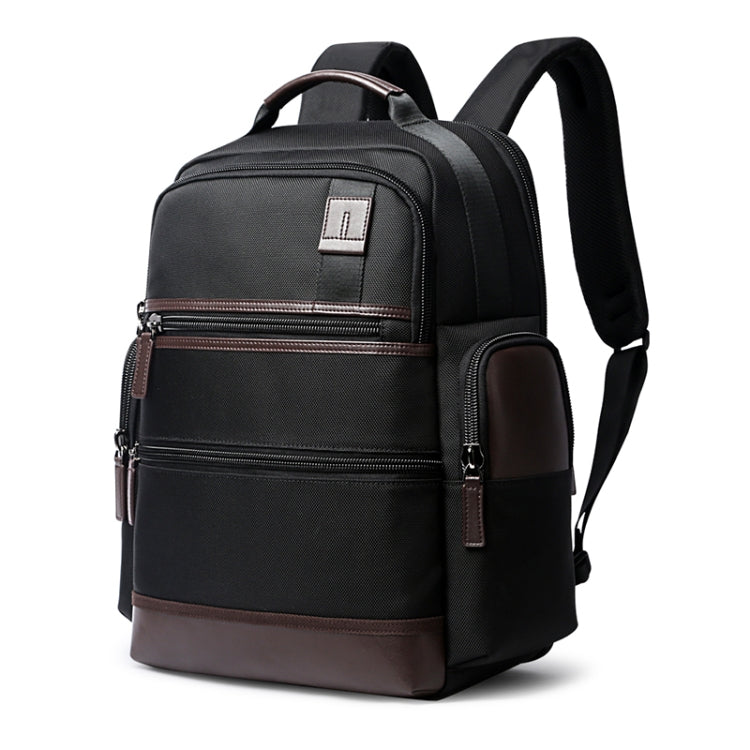Bopai 751-007291 Business Anti-theft Waterproof Large Capacity Double Shoulder Bag,with USB Charging Port, Size: 34x19x43.5cm (Black) - free shipping - PMC Jewellery - Order now!