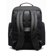 Bopai 751-007291 Business Anti-theft Water-resistant Large Capacity Double Shoulder Bag,with USB Charging Port, Size: 34x19x43.5cm (Black)