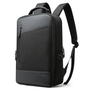 Bopai 851-009911 Business Anti-theft Water-resistant Large Capacity Double Shoulder Bag,with USB Charging Port, Size: 30.5x13x45cm (Black)